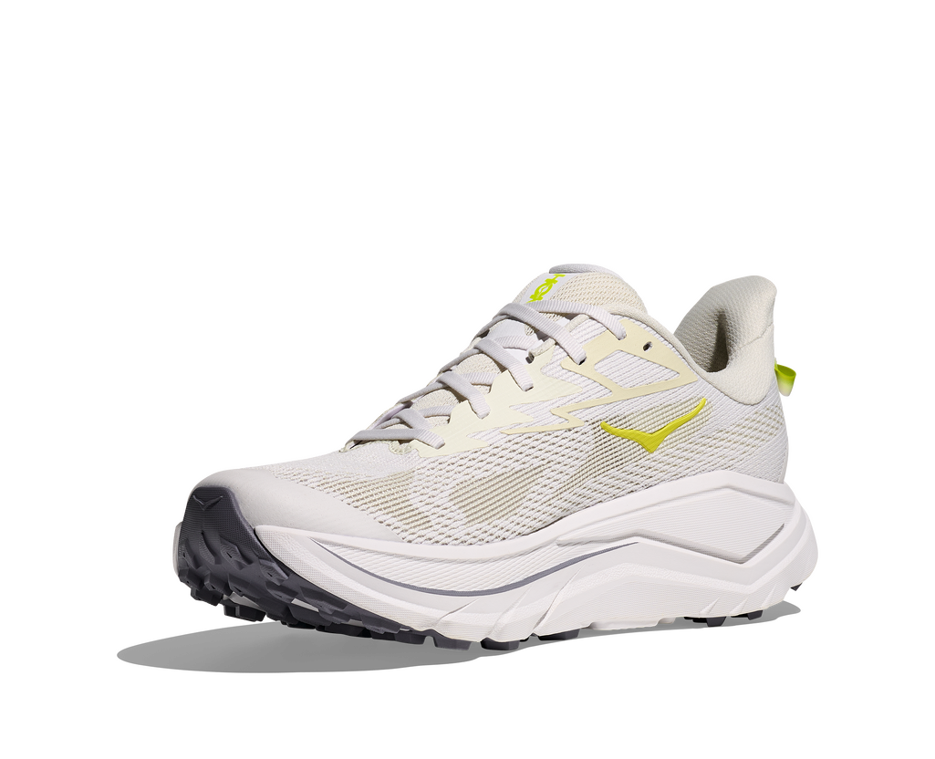 White / Neon Hoka Citrus