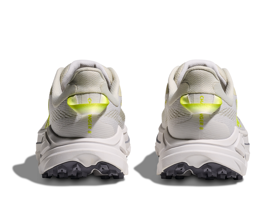 White / Neon Hoka Citrus