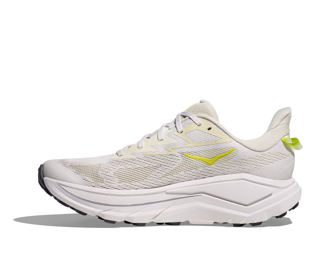 White / Neon Hoka Citrus