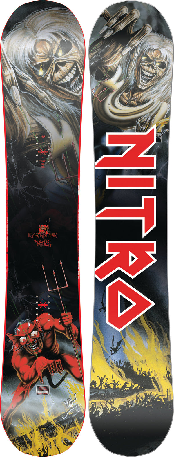 Nitro Beast x Iron Maiden Limited Edition Snowboard