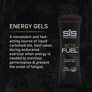 SIS Beta Fuel Gel Strawberry og Lime