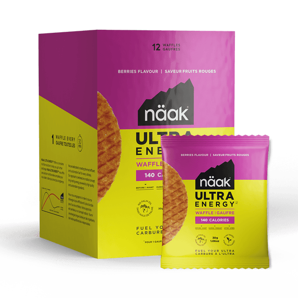 Näak Energy Waffle - orkuvaffla Berries