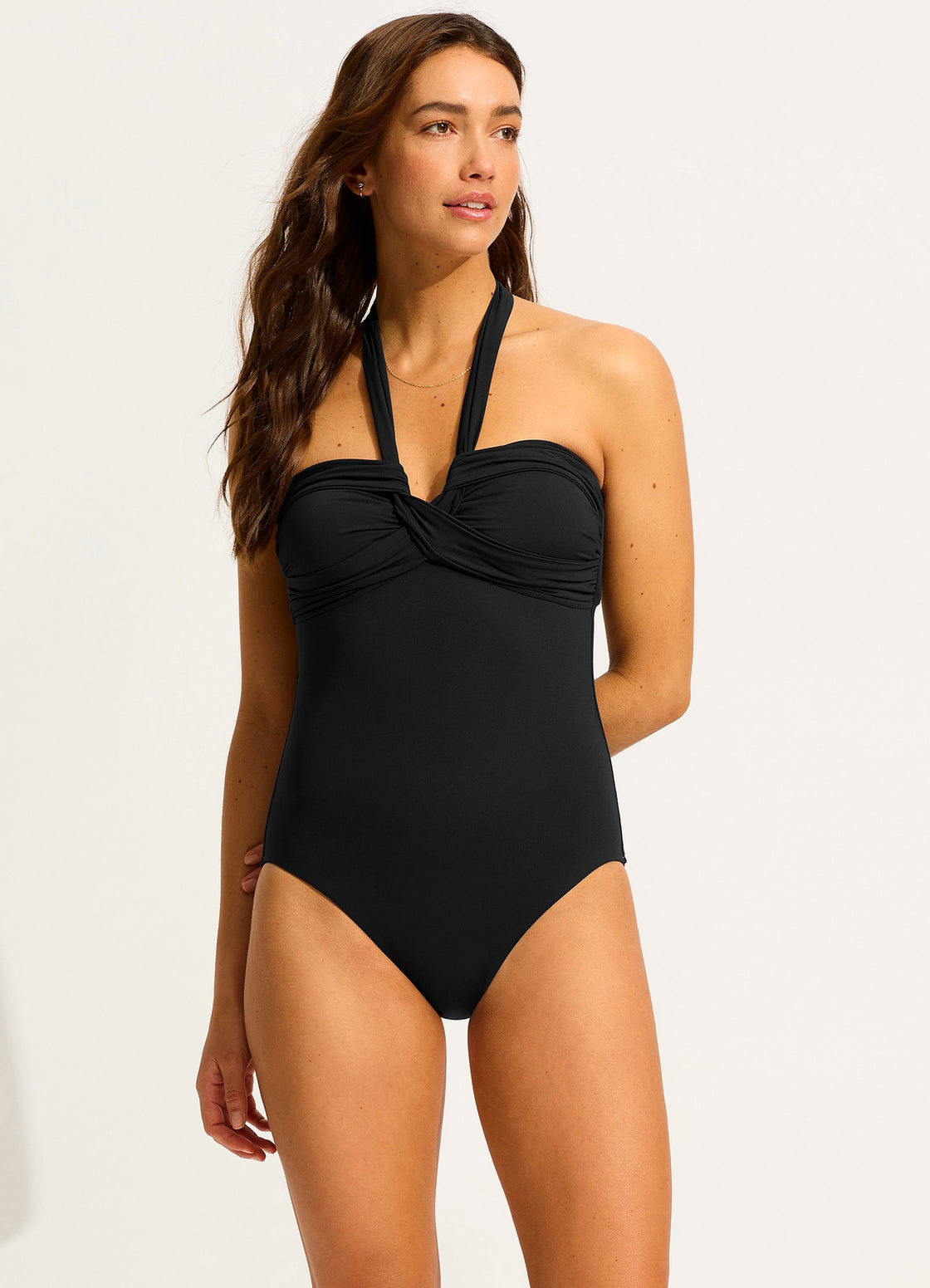 Seafolly Halter Bandeau One Piece