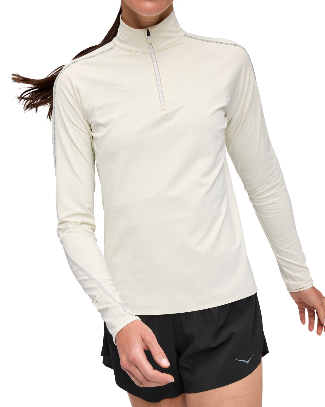 Hoka Glidetech Quarter Zip Dömu