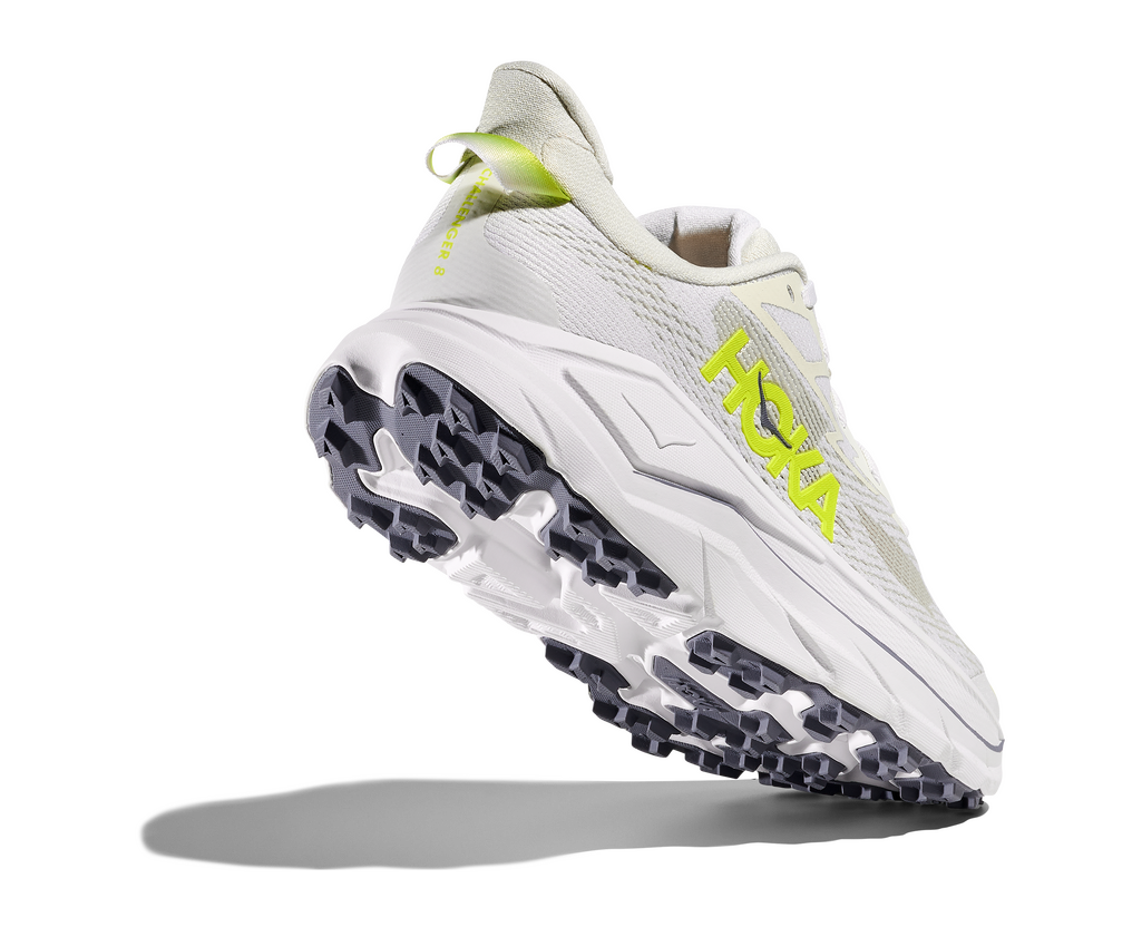 White / Neon Hoka Citrus
