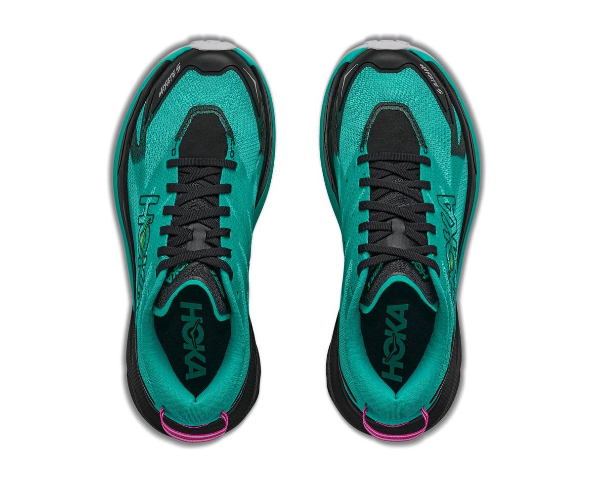 Black / Electric Aqua