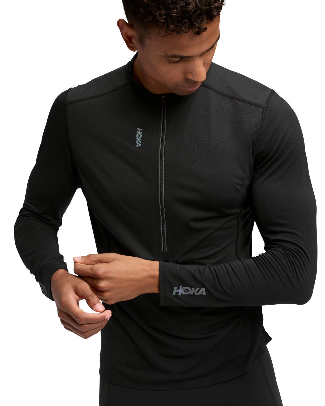 Hoka Skybreeze Long Sleeve Zip M