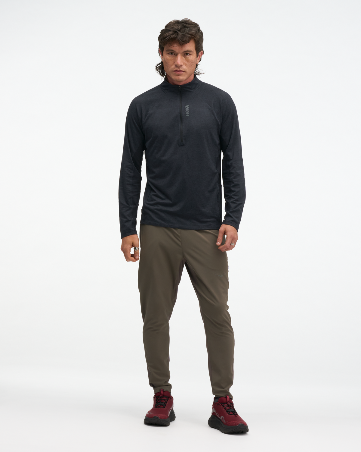 Hoka Skyform Half Zip Herra