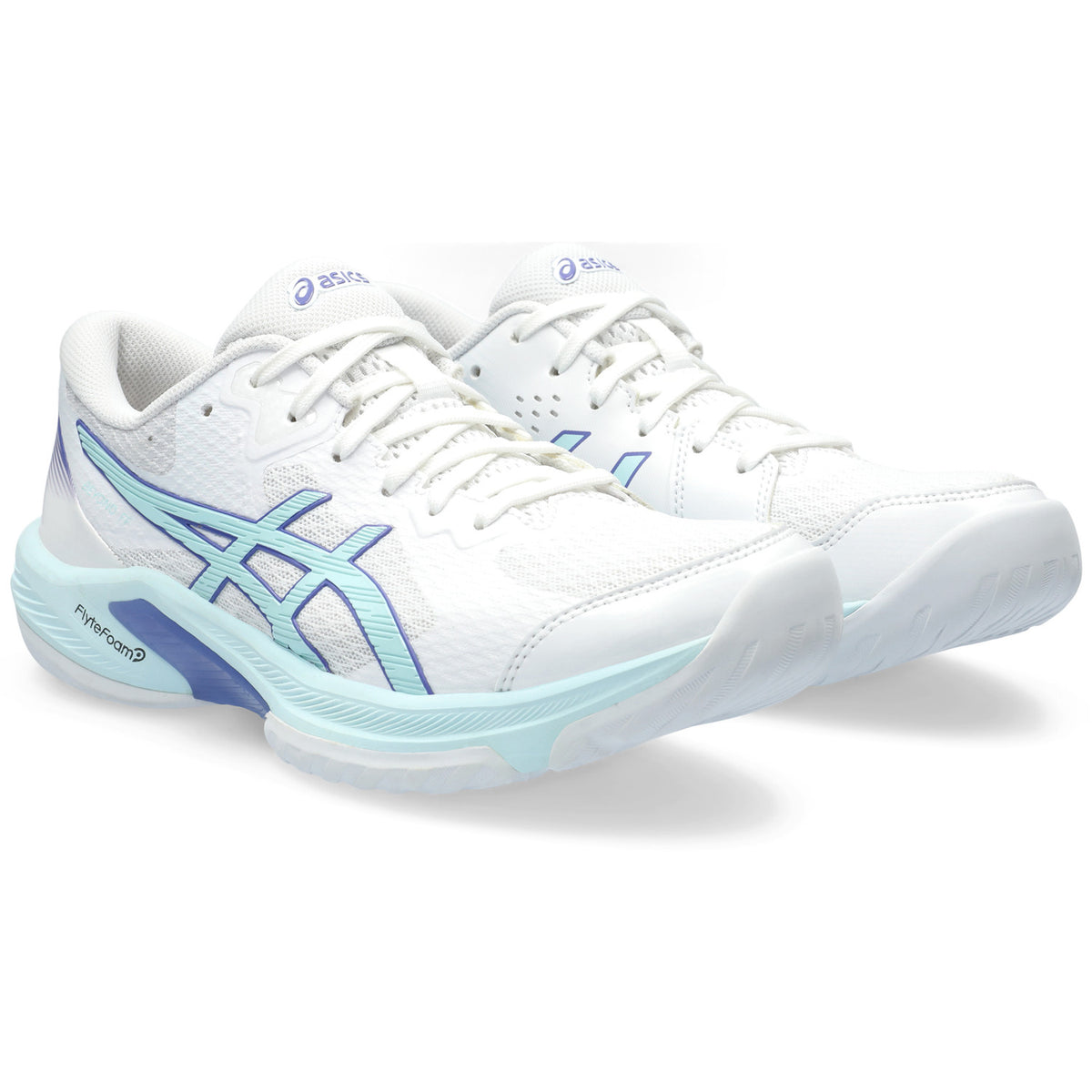 White/Aquamarine