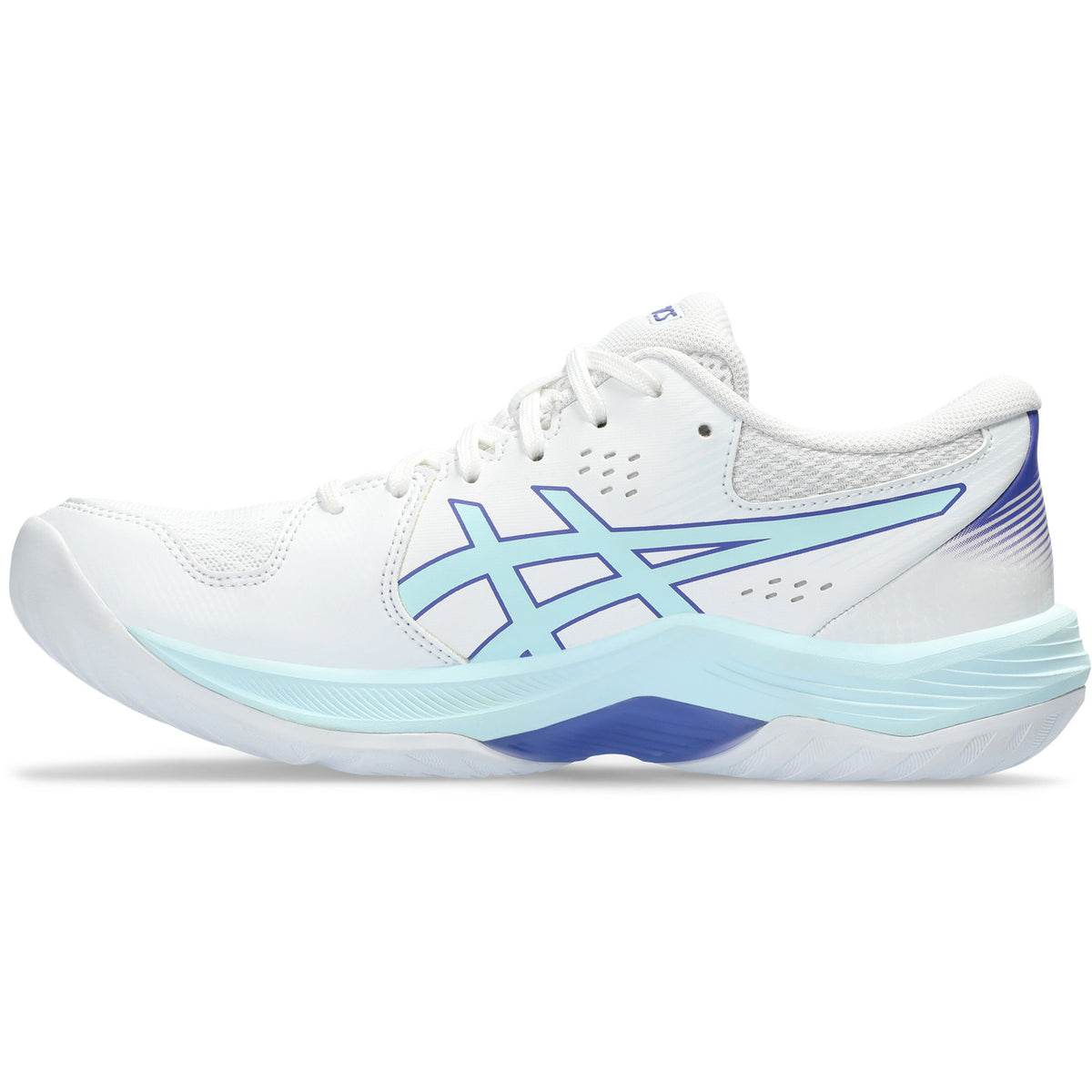 White/Aquamarine