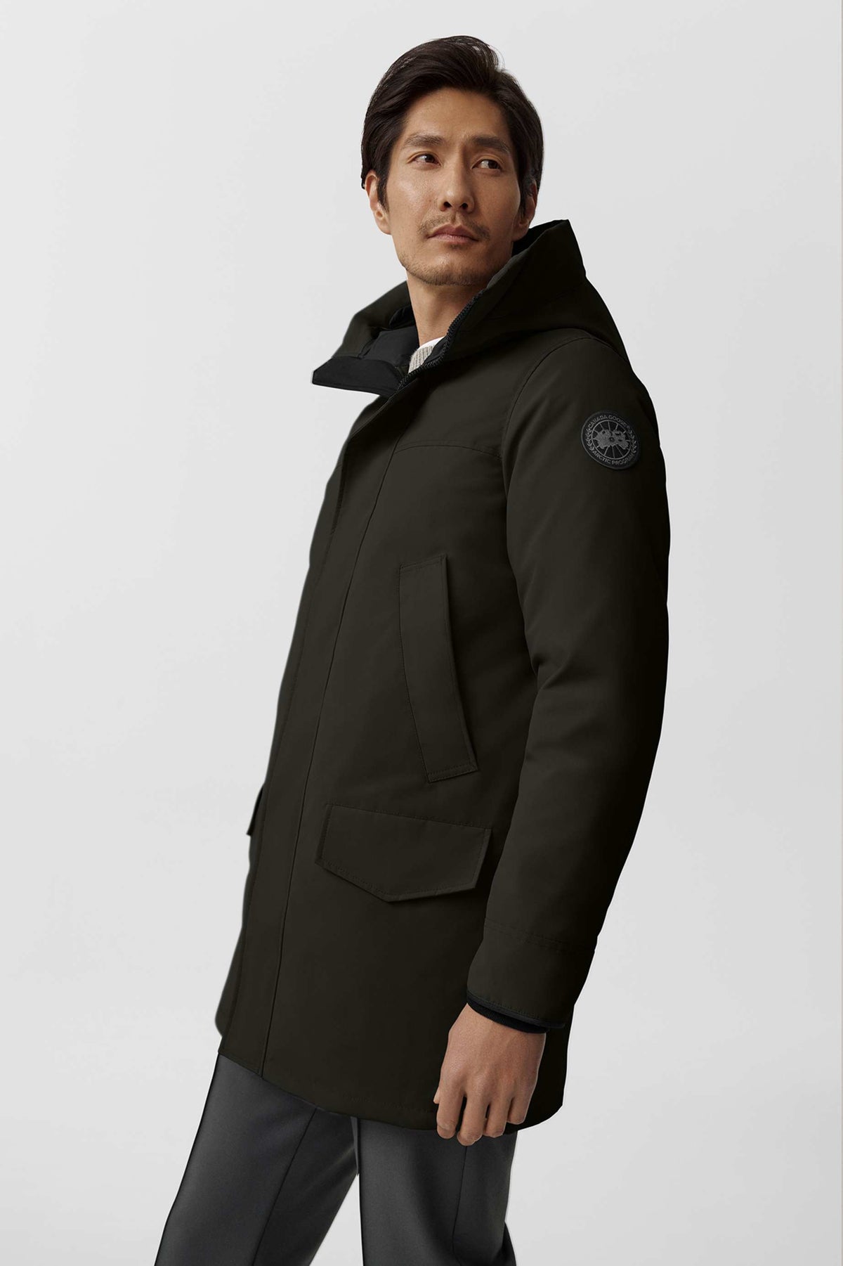 Canada Goose Langford Parka Black Label Herra - Án Loðkraga