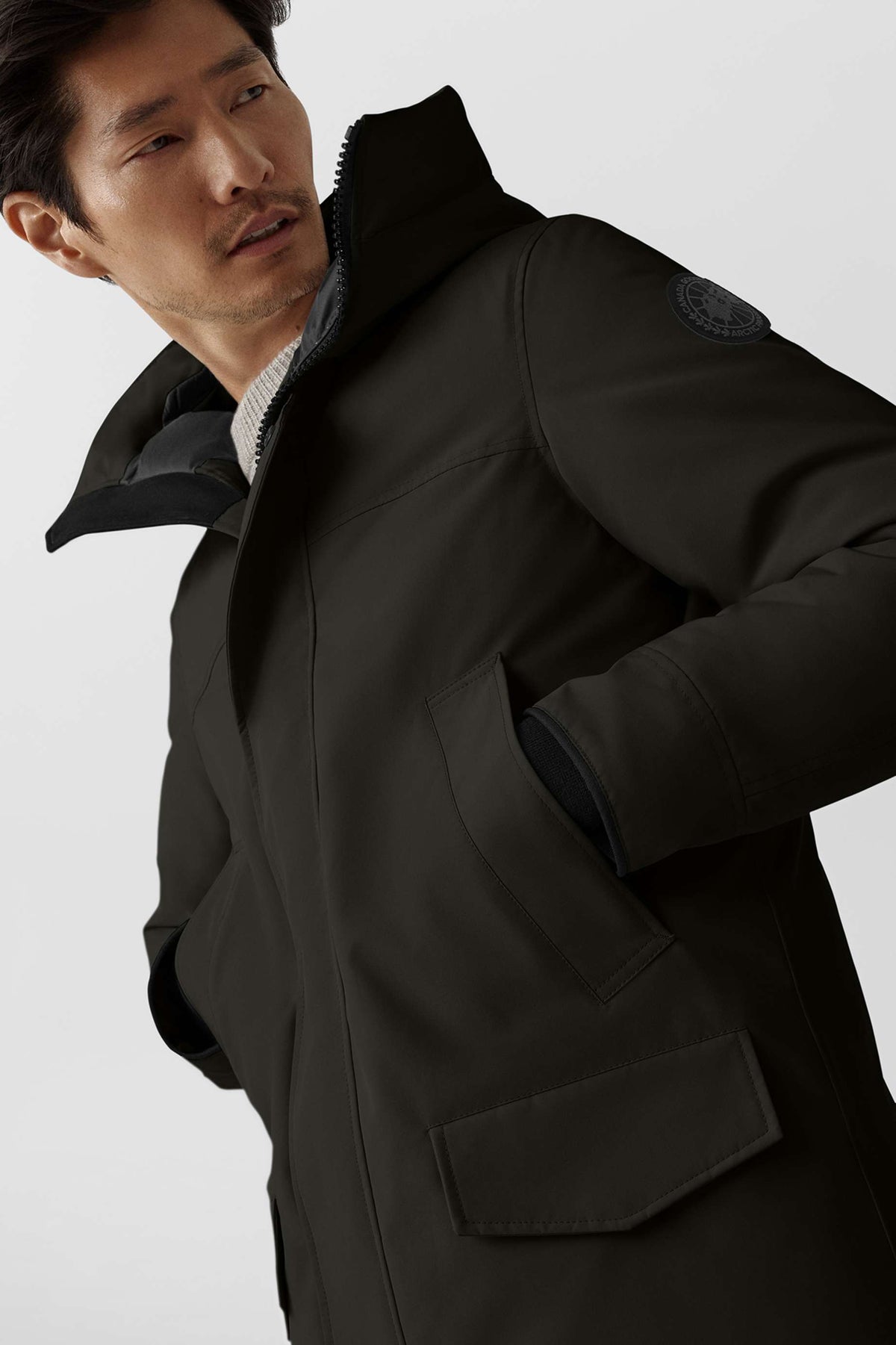 Canada Goose Langford Parka Black Label Herra - Án Loðkraga
