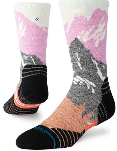 Stance Out of Range mid Wool Berry
