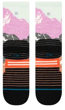 Stance Out of Range mid Wool Berry