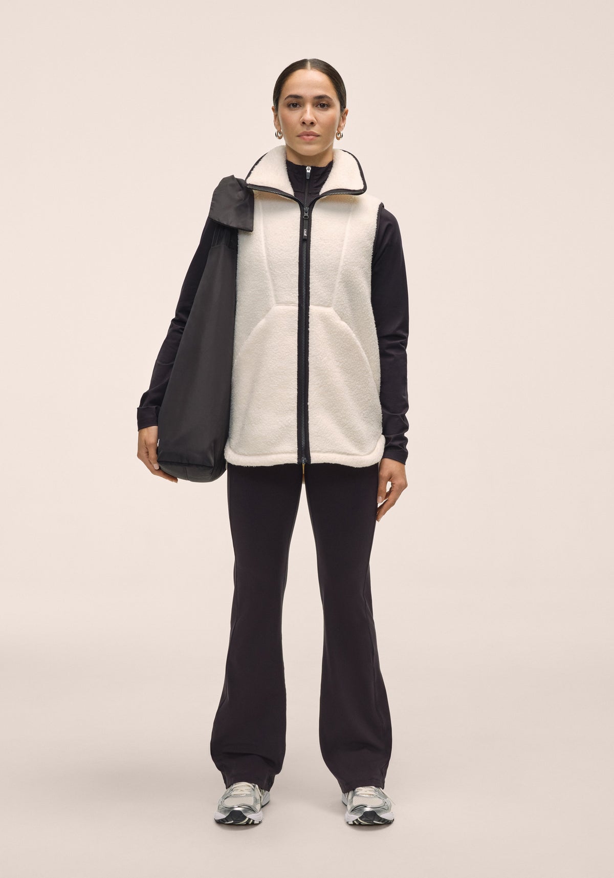 Casall High Collar Pile Vest