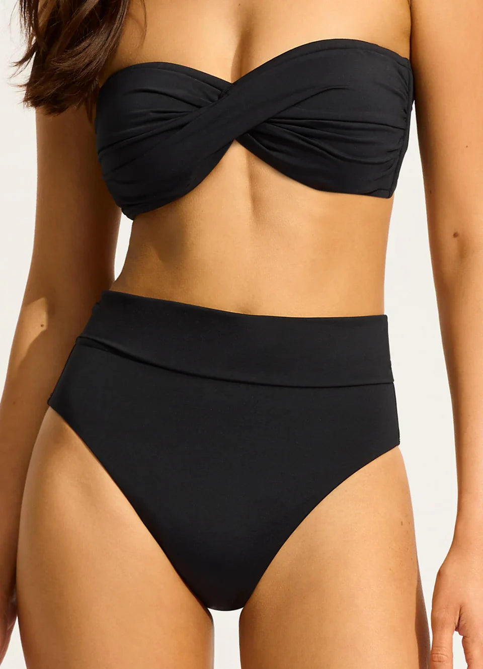 Seafolly Collective Roll Top Bikini Bottom
