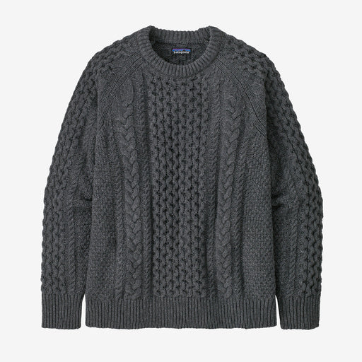 PATAGONIA Recycled Wool-Blend Cable-Knit Crewneck Sweater