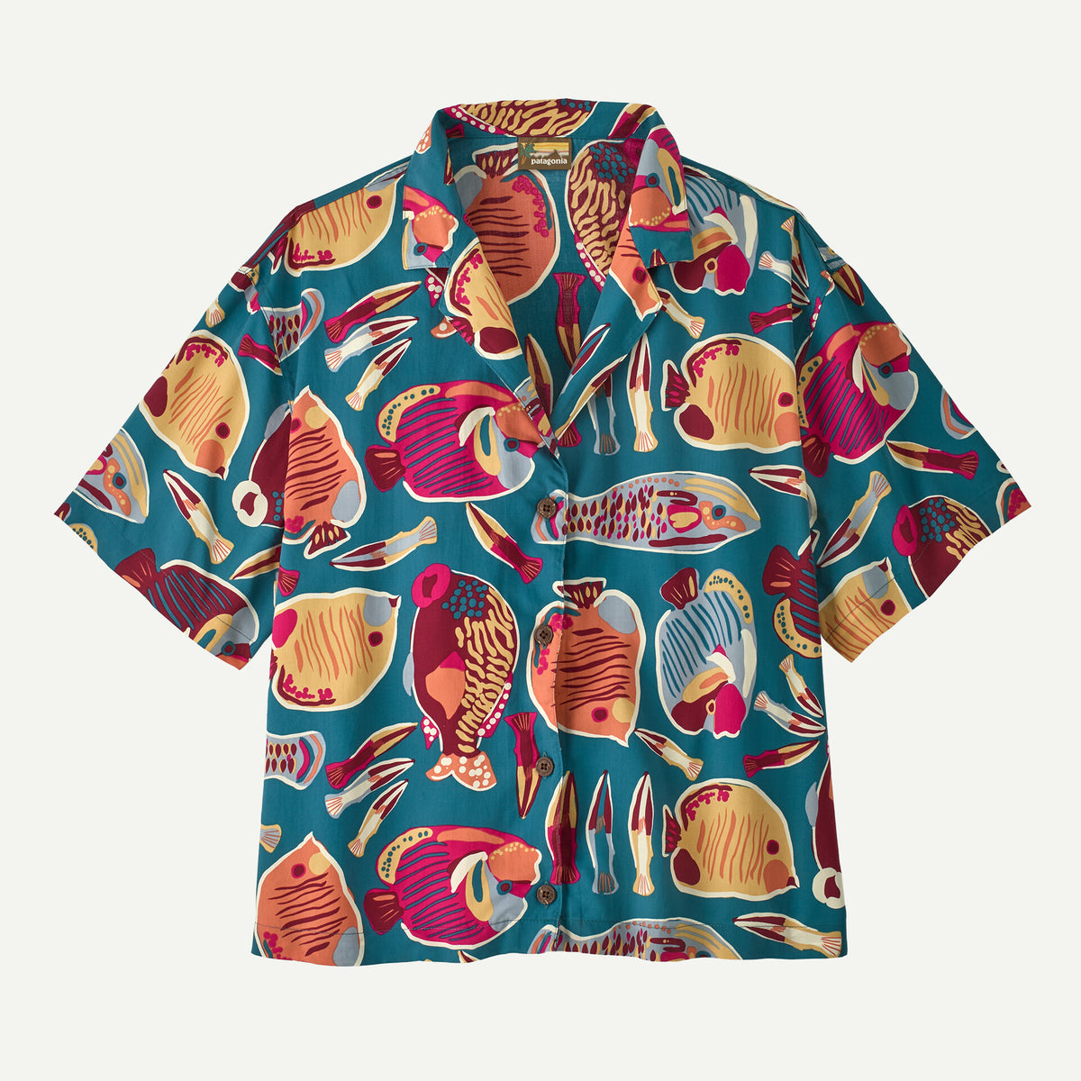 Patagonia wms Shirt SS TidalThr
