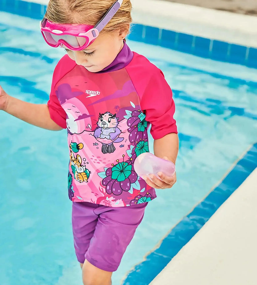 Speedo Sea Squad Mask Sundgleraugu 2-6 ára