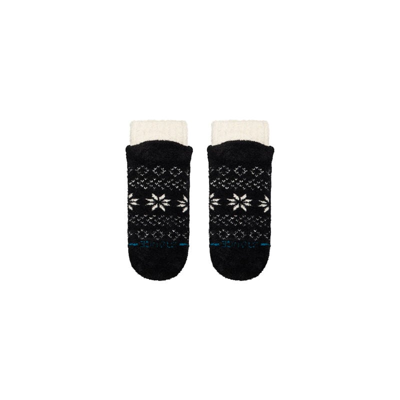 Stance Snowflake Cozy Slipper blk L