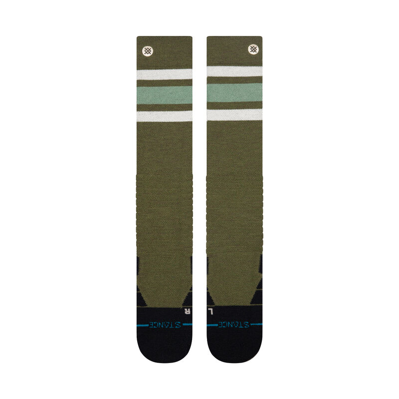 Stance Boyd Mid Wool Snow Olive