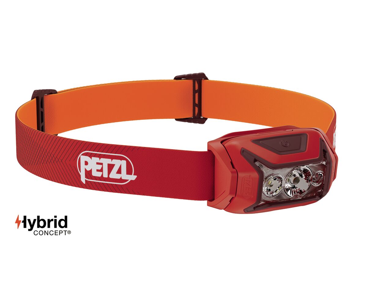 Petzl höfuðljós ACTIK 450 Lumen  RED