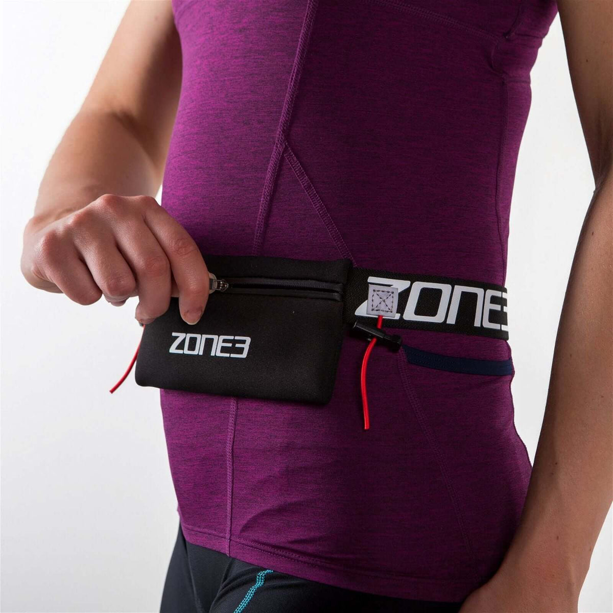 Zone 3 Race Belt With Neoprene Pouch