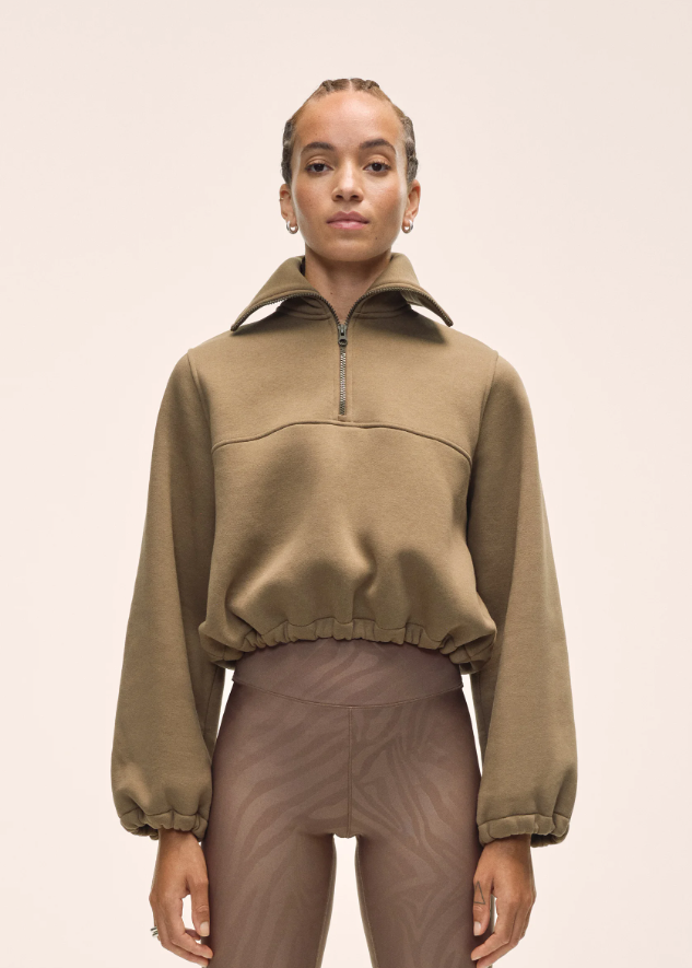 Casall Easy Half Zip Sweater