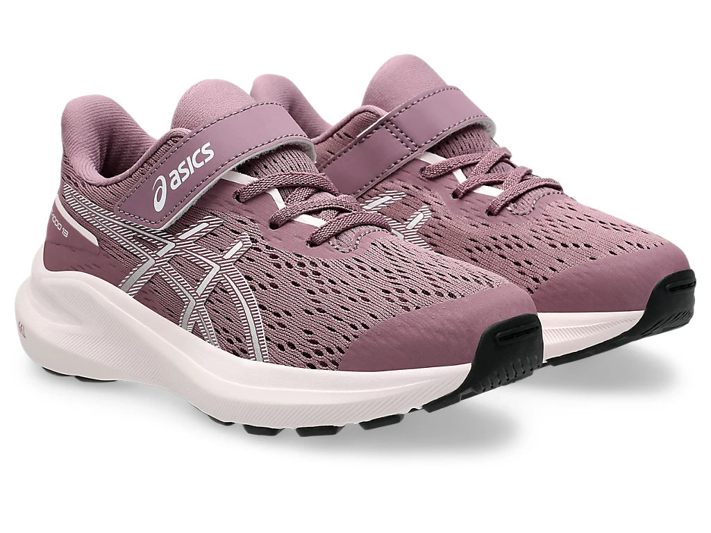 Dusty Mauve/White