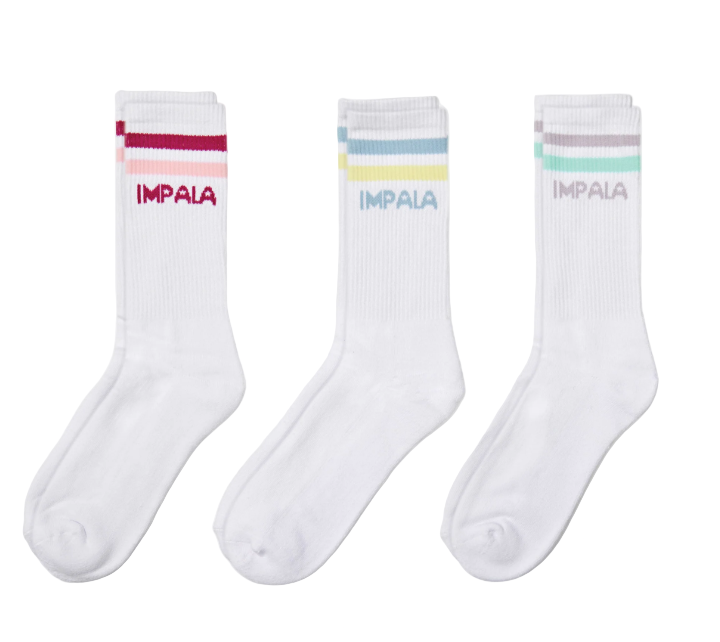 Impala Stripe Sock Pastel