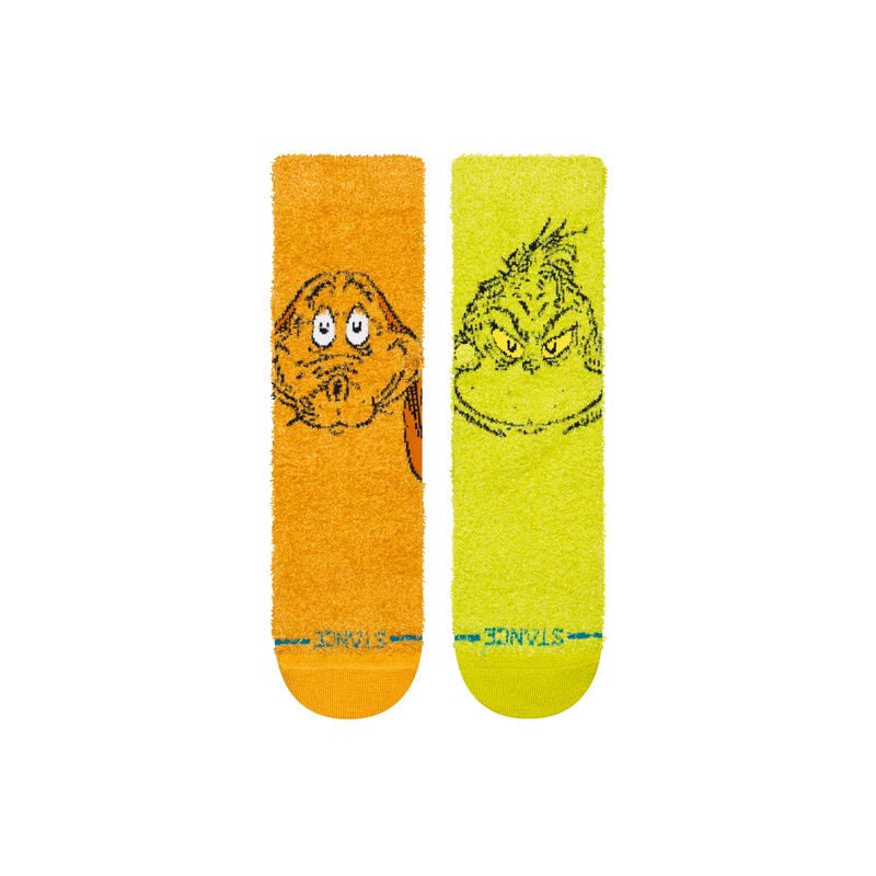 Stance Grinch and Max kids Green