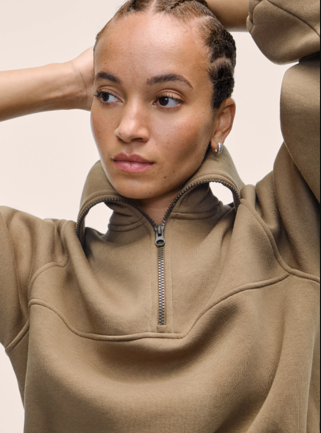 Casall Easy Half Zip Sweater