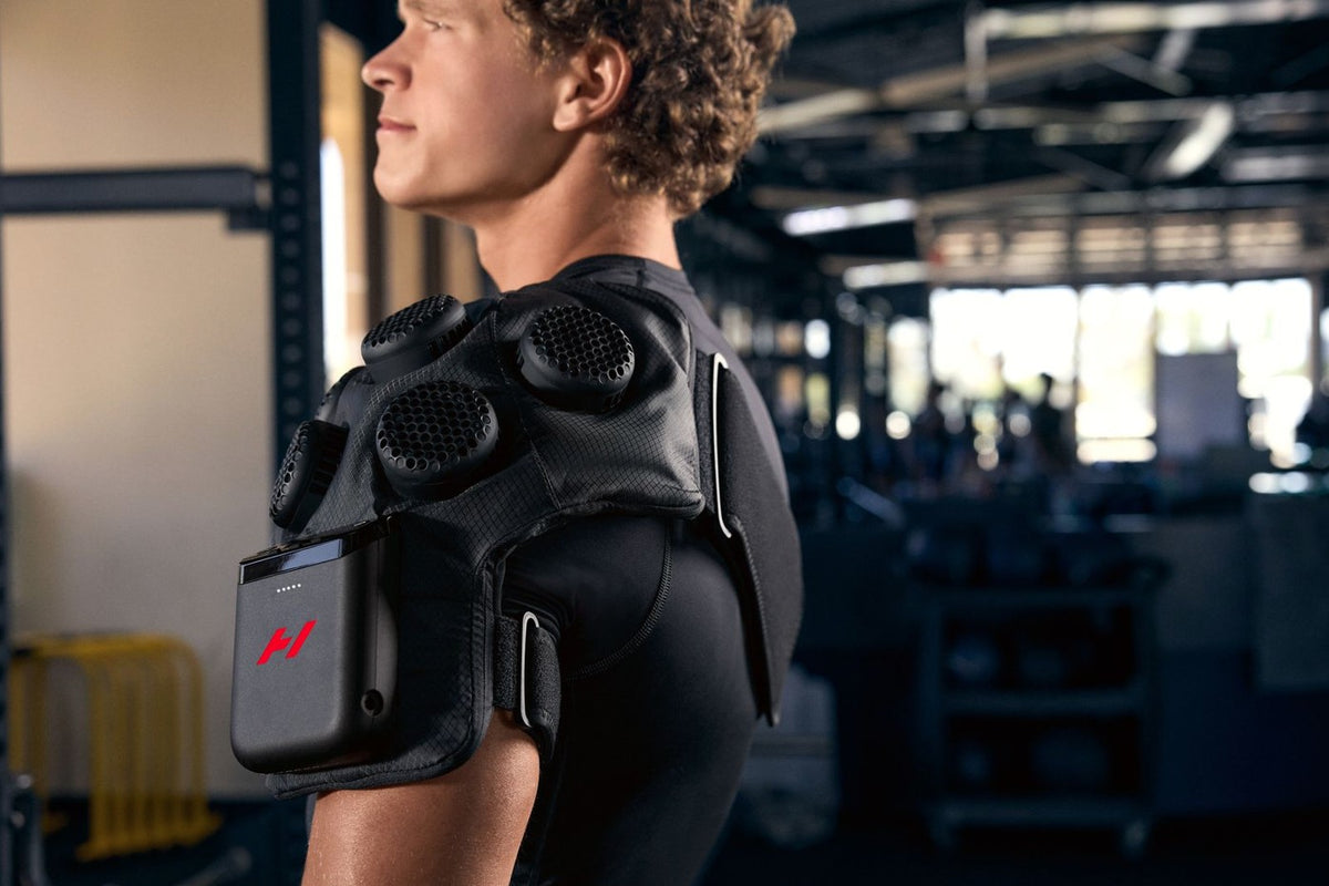 Hyperice Contrast 2 Shoulder -Hita og kælimeðferð + þrýstinudd