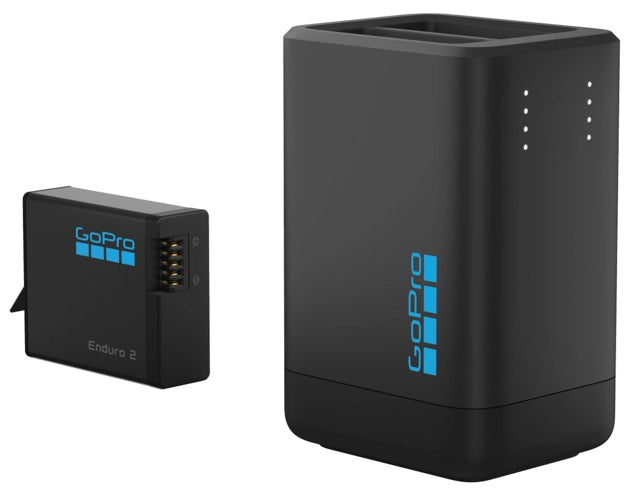 GoPro Dual Battery Charger/Enduro 2 Batt For MISSION 1 Series + HERO13