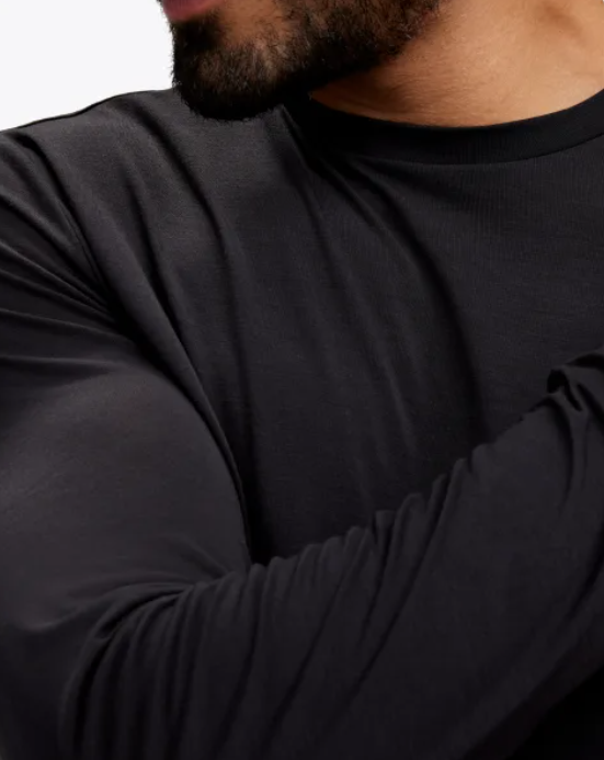Essential Long-Sleeve Tee Herrar
