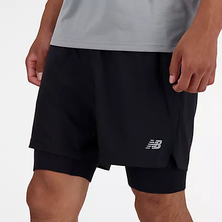 New Balance AC Lined Short 7&quot;