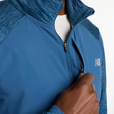 New Balance Athletics Heat Grid 1/2 Zip - Herra