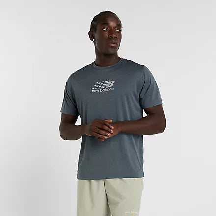 New Balance Athletics Reflective Graphic T-Shirt Bolur