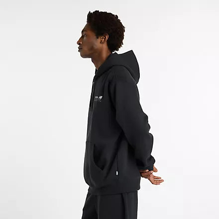 New Balance Linear Graphic Fleece Hoodie - herra