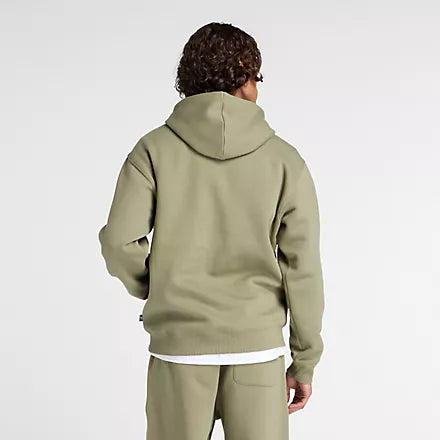New Balance Linear Graphic Fleece Hoodie - herra