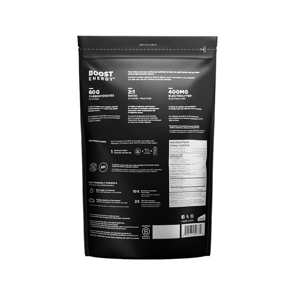Näak Boost Energy Drink Mix Neutral - Neutral 960gr - 15 servings