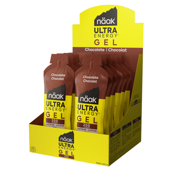 Näak Energy Gel - orkugel Chocolate Caffeine