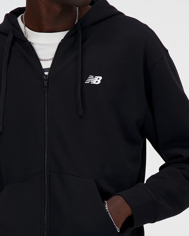 New Balance Sport Essentials French Terry Full Zip Hoodie - herra