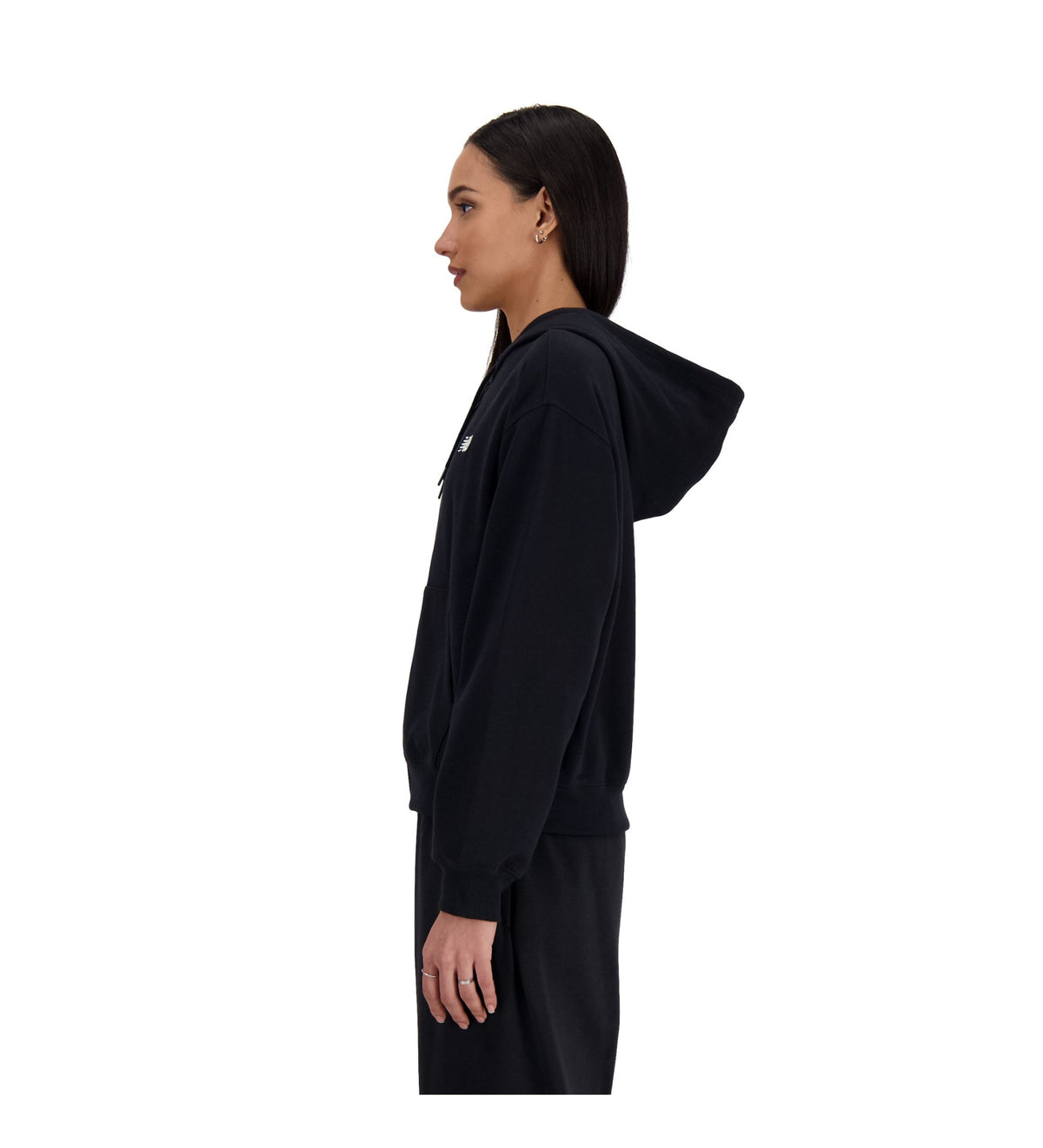 New Balance Sport Essentials French Terry Full Zip Hoodie - dömu