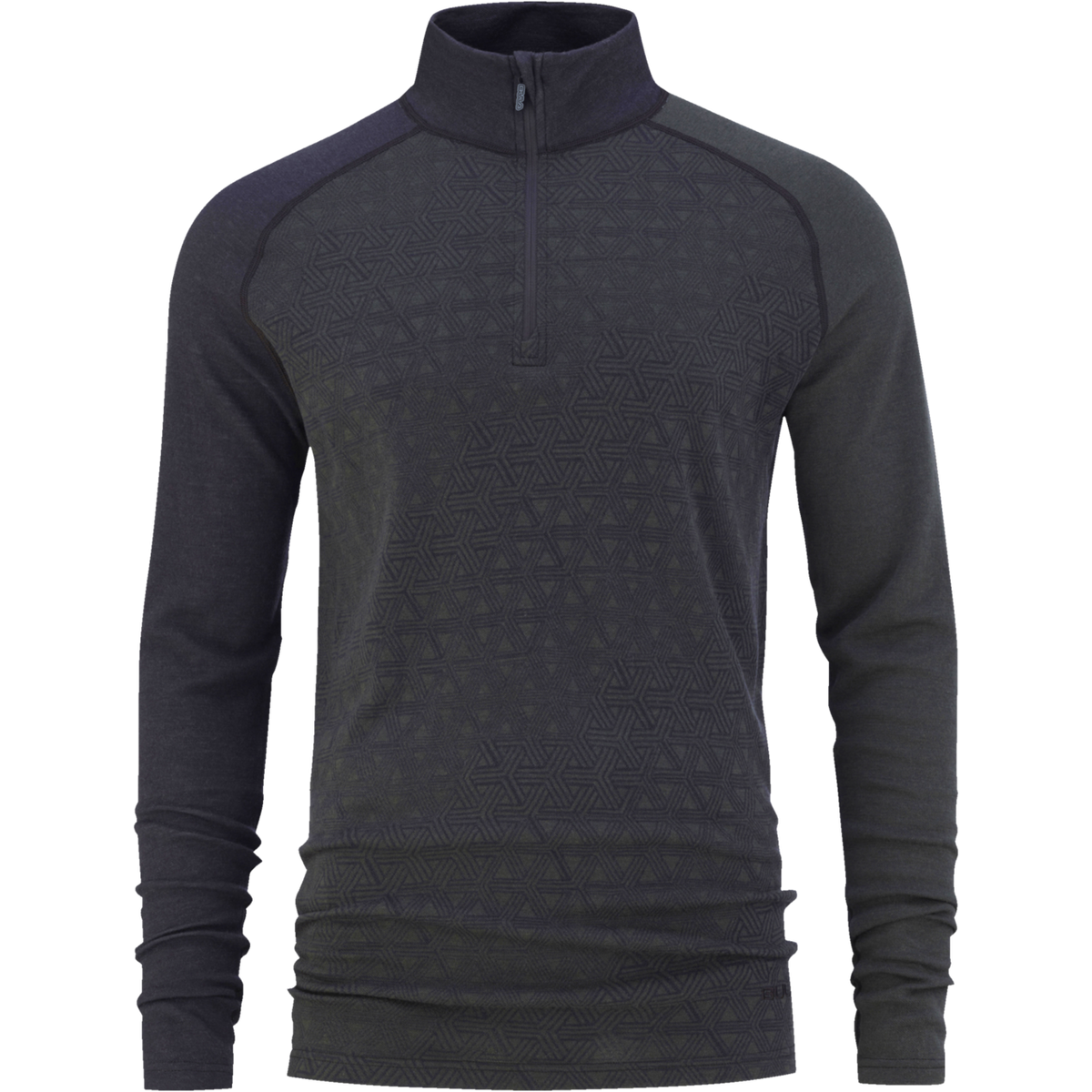 Bula Geo Merino Wool Halfzip Peysa Herra