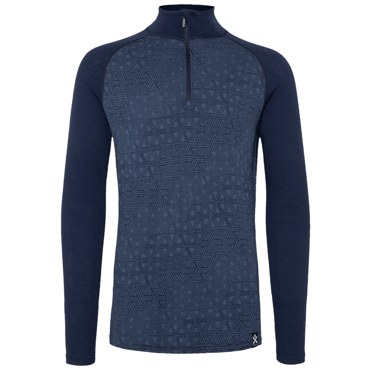 Bula Geo Merino Wool Halfzip Peysa Herra