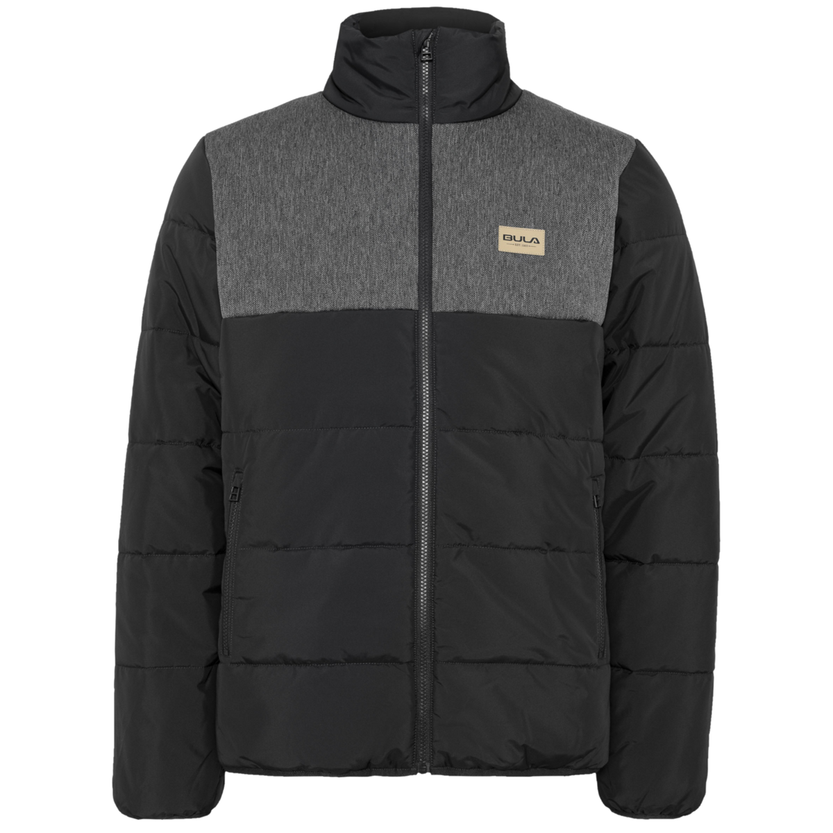 Bula Jacket Contrast Puffer Jakki Herra