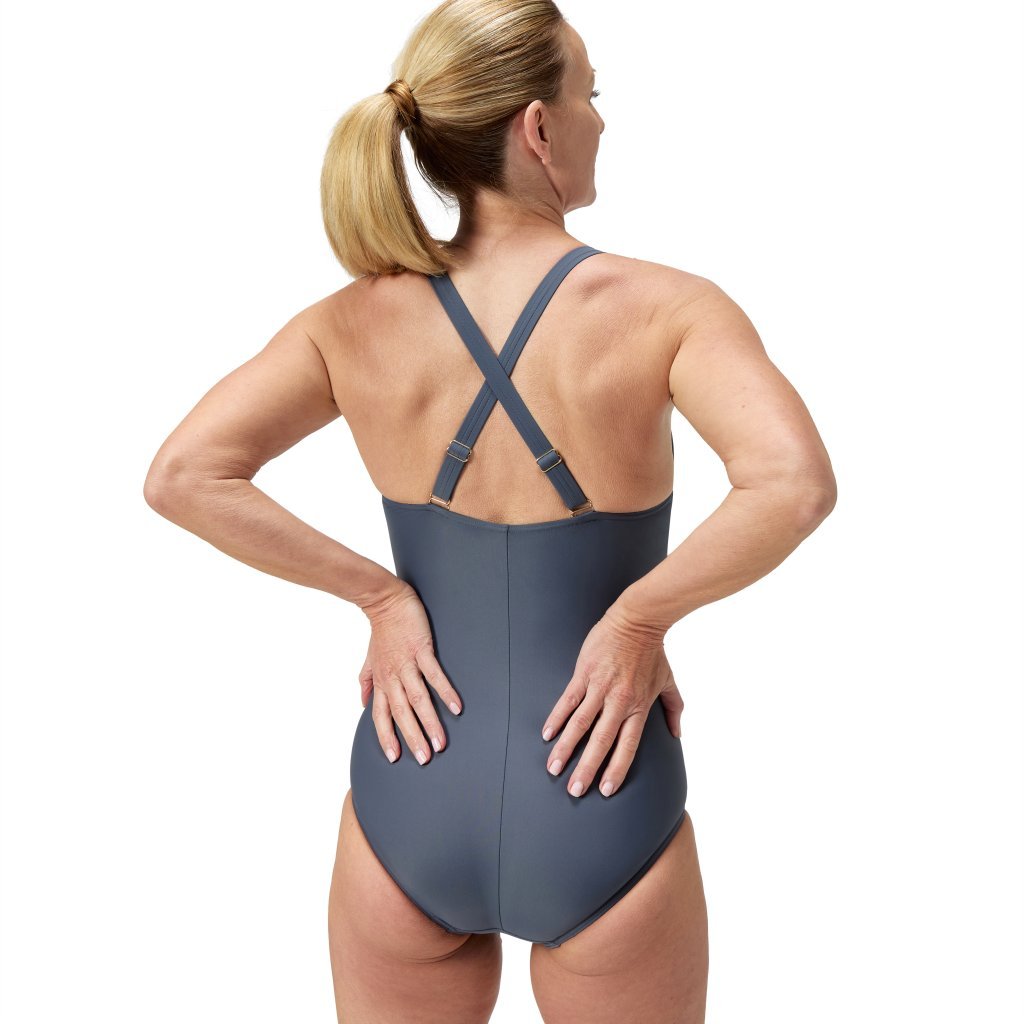 Speedo Shaping V Neck sundbolur