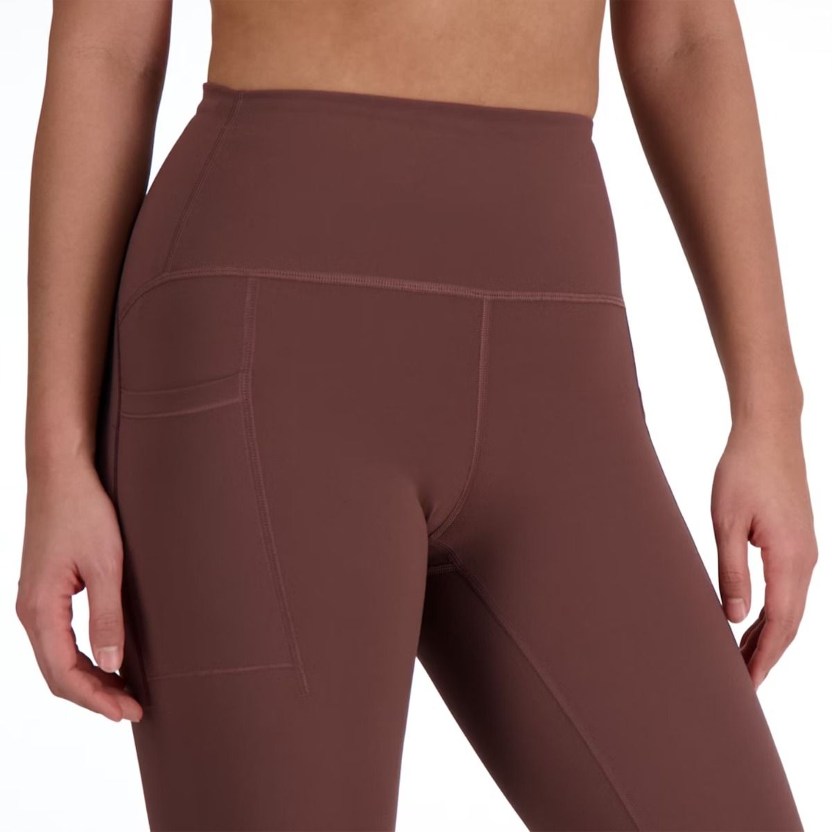 New Balance Sleek Pocket High Rise Legging 27" Dömu