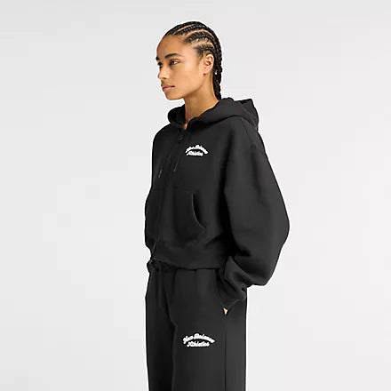 New Balance Linear Heritage Fleece Fullzip -dömu